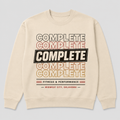 Retro COMPLETE Bone crewneck