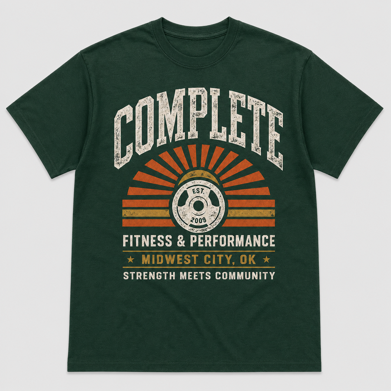 Complete Field House Forest Green tee