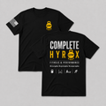 HYROX CFP black tee front and back