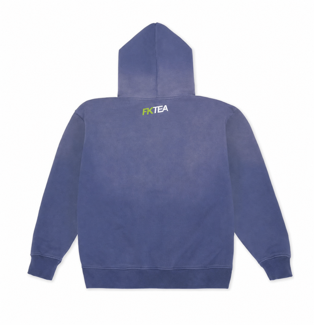 Back of the blue Life Is An Endurance Sport hoodie included in the Paul Loper bundle