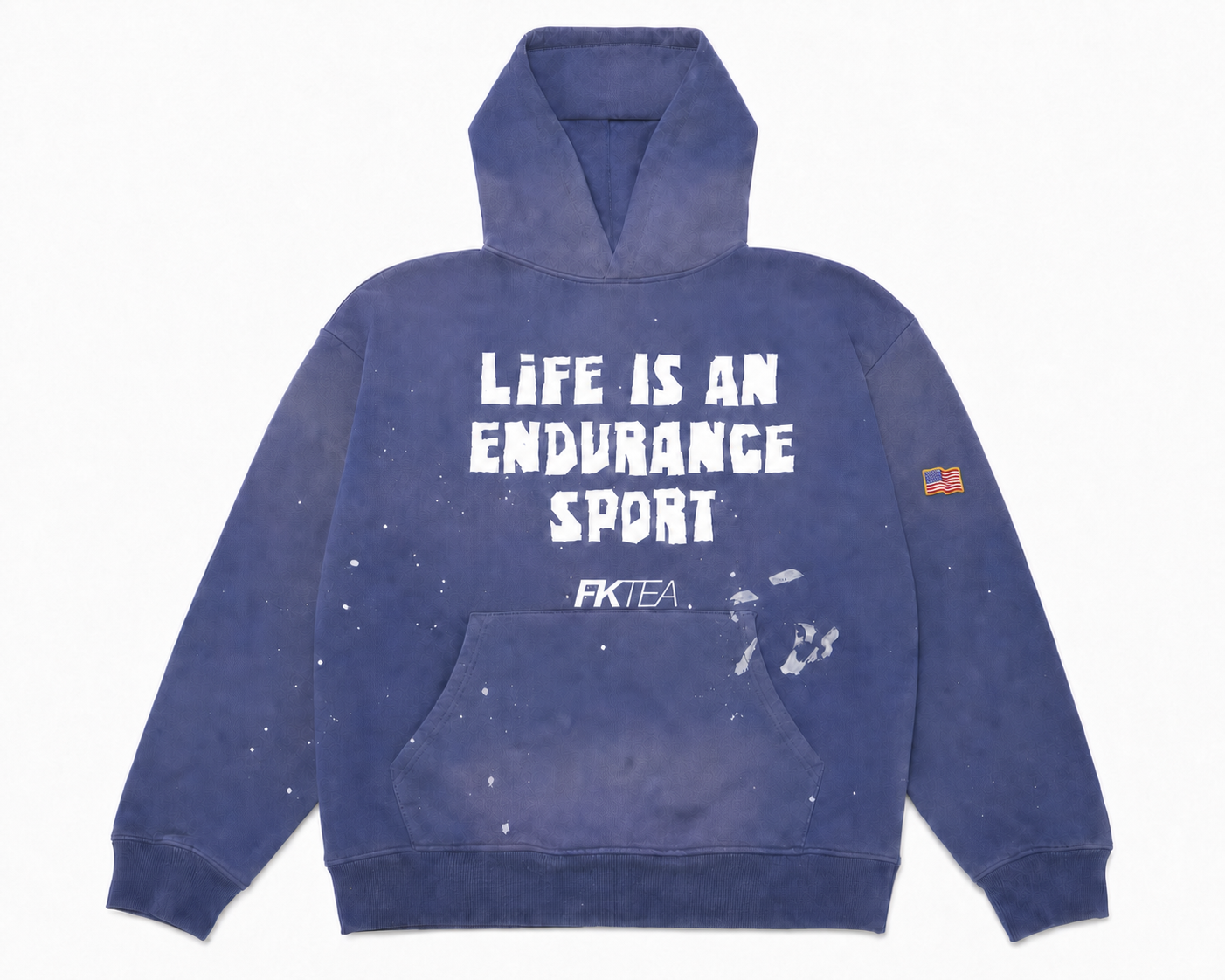 Blue Life Is An Endurance Sport hoodie included in the Paul Loper bundle